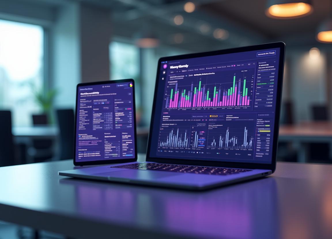Modern HR SaaS interface showing talent metrics and performance analytics